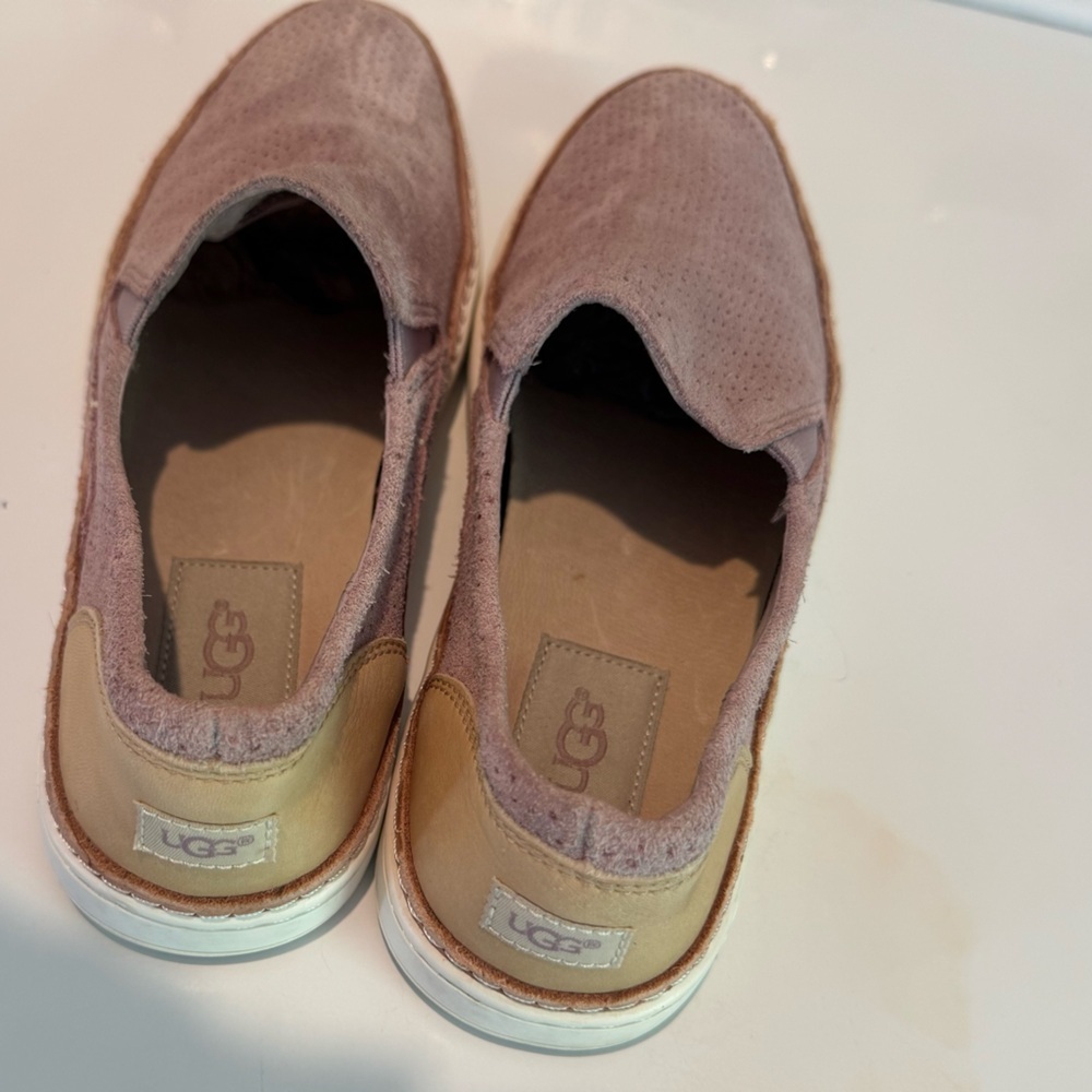 UGG Adley Perf Slip-On Blush Pink Dusty Rose 5.5 - Picture 3 of 9